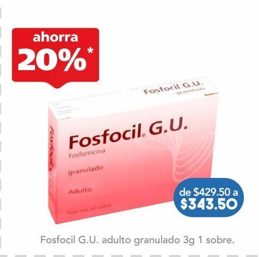 Farmacia San Pablo Fosfocil g.u. granulado adulto 1 granulado sobre oferta