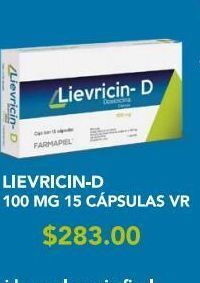 Farmacia San Pablo Lievricin - d 15 cápsulas caja oferta