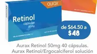Farmacia San Pablo Palmitato de retinol 50 mg oferta