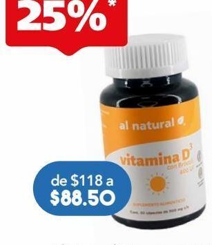 Farmacia San Pablo Al natural vitamina d3 con brócoli oferta
