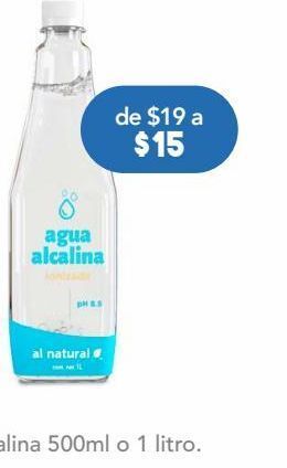 Farmacia San Pablo Al natural agua alcalina ionizada ph 8.5 oferta