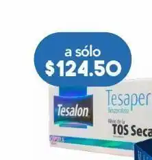 Farmacia San Pablo Tesalon tesaperl oral 20 cápsulas caja benzonatato 100 mg oferta