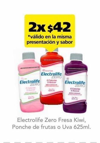 Farmacia San Pablo Electrolife zero bebida rehidratante sabor uva oferta