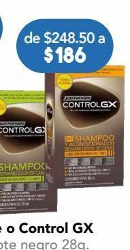 Farmacia San Pablo Just for men control gx shampoo colorante desvanecedor de canas oferta
