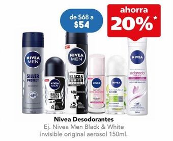 Nivea men black & white invisible antitranspirante 150 ml