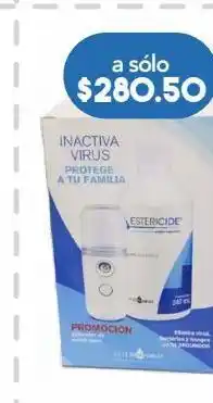 Farmacia San Pablo Estericide solución antiséptica con nebulizador 240 ml oferta