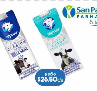 Farmacia San Pablo Alpura 2000 leche líquida light 1 l oferta