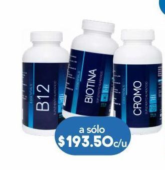 Farmacia San Pablo Essentials b12 suplemento alimenticio a base de betabel y vitamina b12 90 piezas oferta