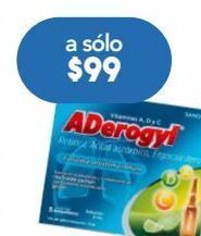 Farmacia San Pablo Aderogyl solución oral en ampolletas de 3ml 5 solución ampolleta vitamina a 3.3 mg oferta