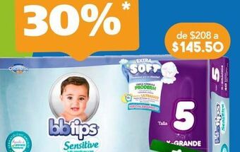Farmacia San Pablo Bbtips pañales unisex etapa 5 40 piezas oferta