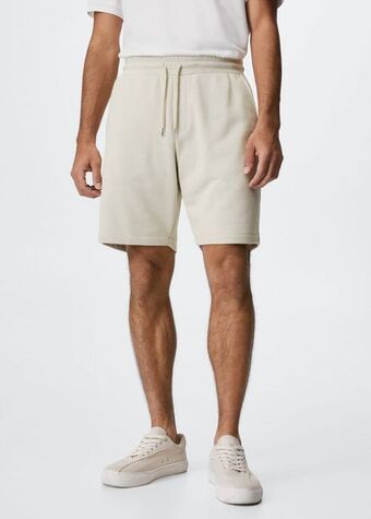 Bermudas jogger algodón