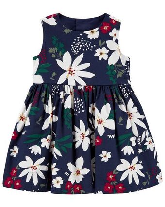 Carter's Vestido floral satinado carter's oferta