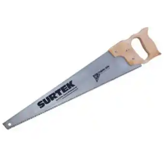 El Bodegón Serrucho triple filo surtek 20p mango de madera gris 120246 oferta
