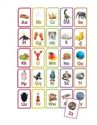 Flask cards abc, juego de memoria