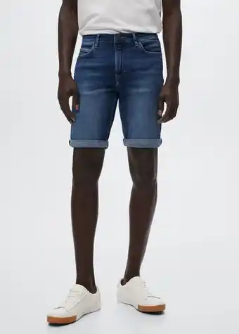 Mango Bermudas vaqueras slim fit oferta