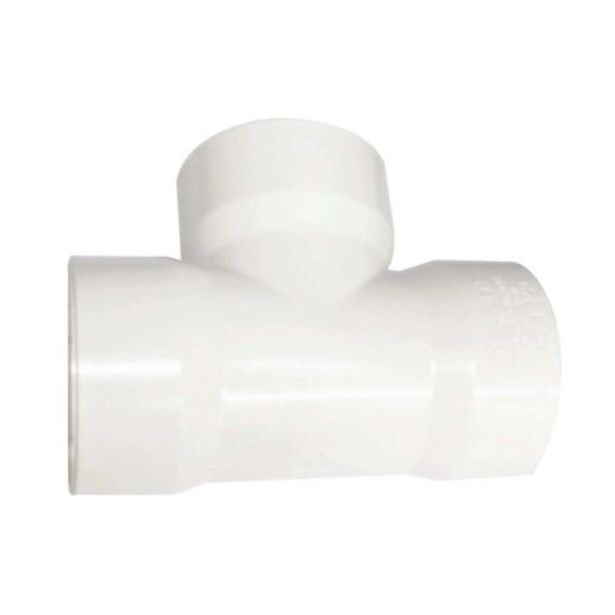 Construrama Tee pvc sanitario 1 1/2", pieza oferta