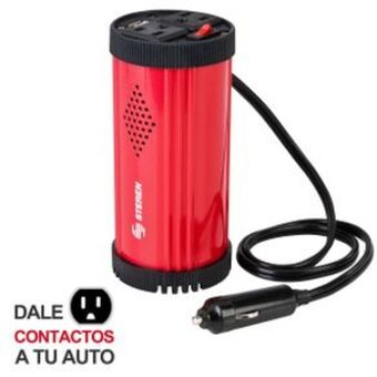 El Bodegón Inversor de corriente automotriz steren de 150w para porta vasos oferta