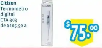 Citizen Termometro Digital CTA-303