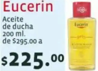 Farmacias San Isidro y San Borja Eucerin Aceite de Ducha 200ml oferta
