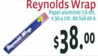 Reynolds Wrap Papel Aluminio 7,6mt x 30,4cm