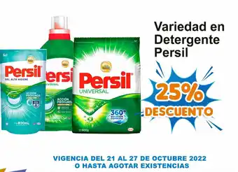 Merza Variedad en Detergente Persil oferta