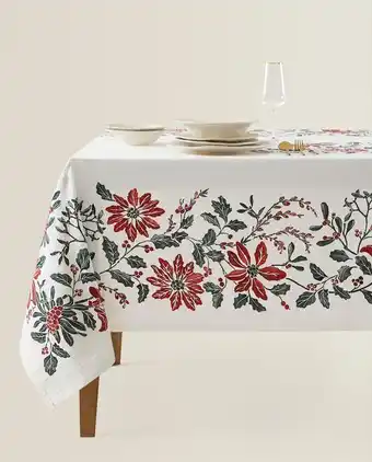 Mantel flor de pascua