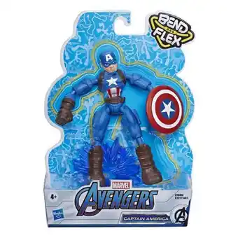 Juguetrón Hasbro marvel avengers bend and flex capitán américa 6 pulgadas e7869 oferta