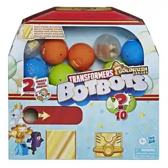 Hasbro transformers goldrush games botbots máquina de chicles e8941