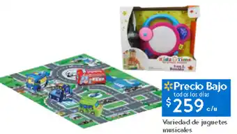Walmart Variedad de Juguetes Musicales oferta