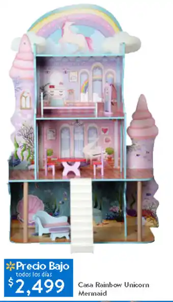 Walmart Casa Rainbow Unicorn Mermaid oferta