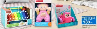 Walmart Variedad de Juguetes Fisher Price oferta