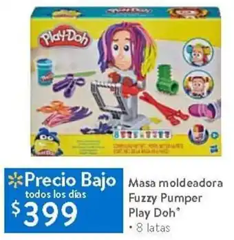 Walmart Masa Moldeadora Fuzzy Pumper Play Doh oferta