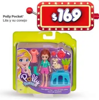 Bodega Aurrerá Polly Pocket Lila y su Conejo oferta