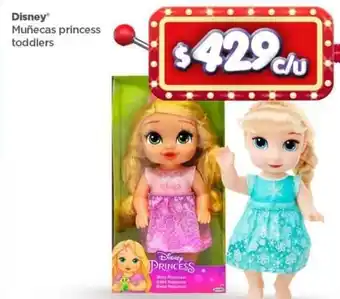 Bodega Aurrerá Disney Muñecas Princess Toddlers oferta