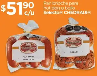 Chedraui Pan Brioche para Hot Dog o Bollo Seleco Chedraui oferta