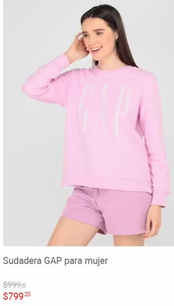 Liverpool Sudadera GAP para Mujer oferta