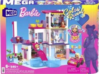 Mega construx barbie color reveal casa de los sueños