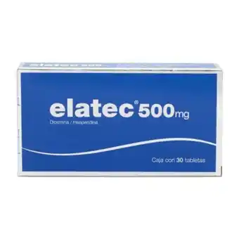Elatec 500 mg 30 tabletas
