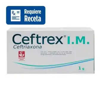 Ceftrex im solución inyectable 1 g