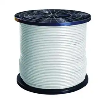Iusa, cable flexible pot #12 blanco pza 500 m, pieza