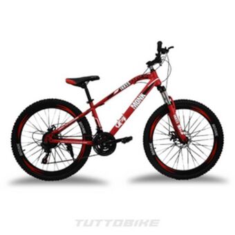 El Bodegón Bicicleta montaña monk rodada 26 21 velocidades roja inxss oferta