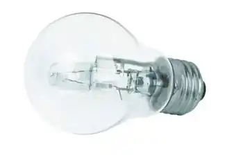 Volteck, lámpara de halógeno tipo bulbo 43w, pieza