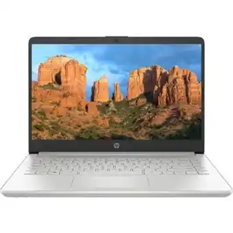 OfficeMax Laptop hp 14-fq1004la ram 8gb ssd 512gb amd ryzen 3 w11 14" plata oferta