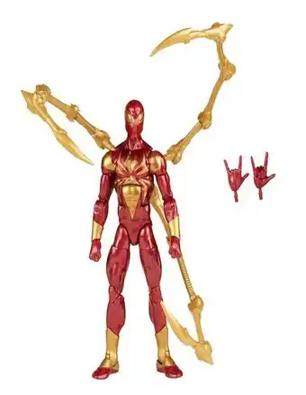 Figura de acción iron spider hasbro