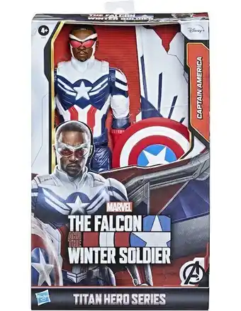 Figura de acción capitán américa hasbro articulado marvel