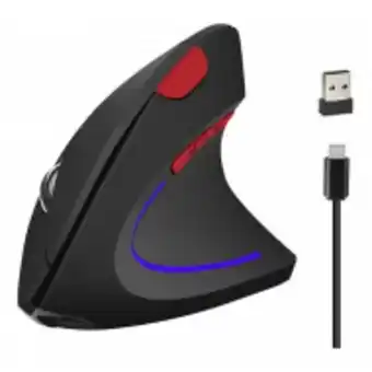 Fandeal Mouse gamer vertical, ergonómico e inalámbrico oferta