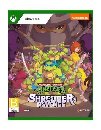 Teenage mutant ninja turtles: shredder's revenge xbox one físico