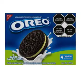 Alsuper Caja galleta oreo pay de limon nabisco 273.6 gram oferta