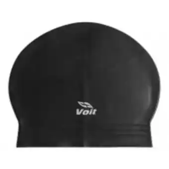 Fandeal Gorra de natación voit látex negro unitalla adulto original oferta