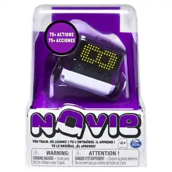 Juguetrón Spin master novie robot interactivo morado 6053637-3 oferta